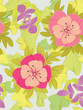 Seamless flower background