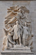 Statue du couronnement de Napoléon Bonaparte sur l'Arc de Triomp Statue du couronnement de Napoléon Bonaparte sur l'Arc de Triomp