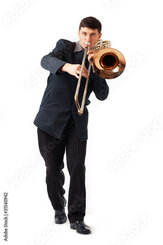 Photo: The Trombonist The Trombonist