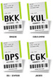 Airport tag bags - Asie du sud est
