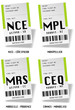 Airport tag bags - Côte d'Azur