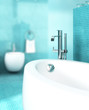Badezimmer in blau II