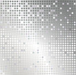 Silver mosaic abstract background