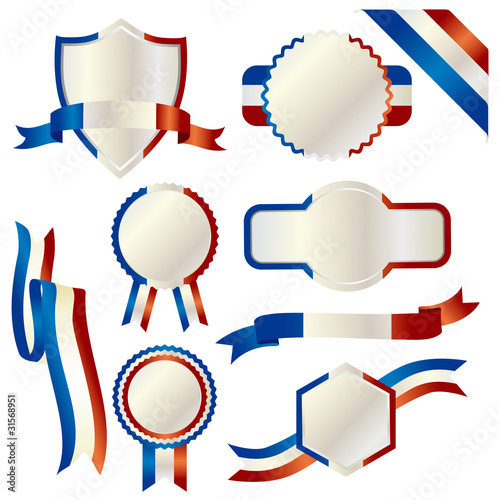 Vector: set of france set of france