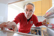 Nichts im Kühlschrank