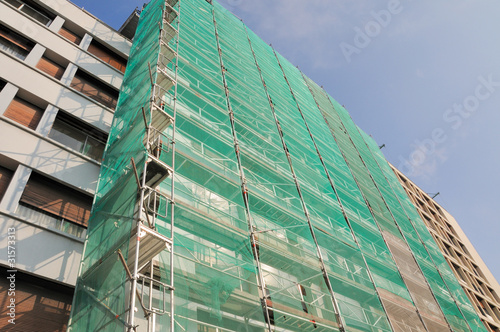 Photo: scaffolding scaffolding