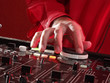 Foto: Disc jokey en acción. Disc jokey en acción.