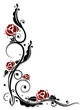 canvas print picture - Rose, Rosen, Ranke, Blumen, Blüten, Blätter