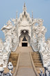 God of death statue at Rong Khun temple ,Thailand.