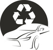 logo icone voiture énergie renouvelable