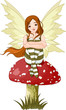 Young forest fairy