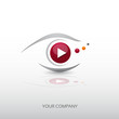 logo entreprise, logo video, play