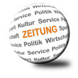 3D Kugel Ressorts ZEITUNG