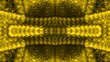 gold metal shield,ancient chain totem,monster or python skin.
