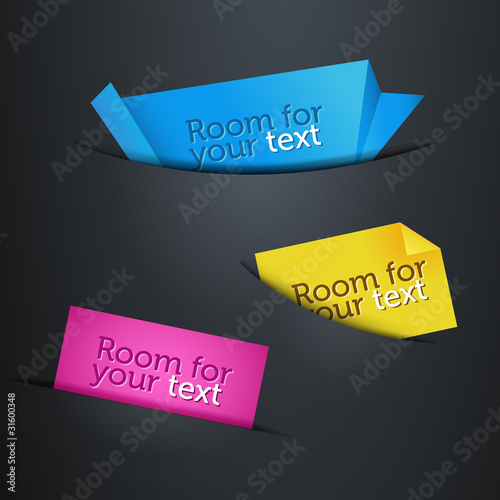 Vector: set of labels in the pockets set of labels in the pockets