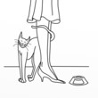 gatto che fa le fusa