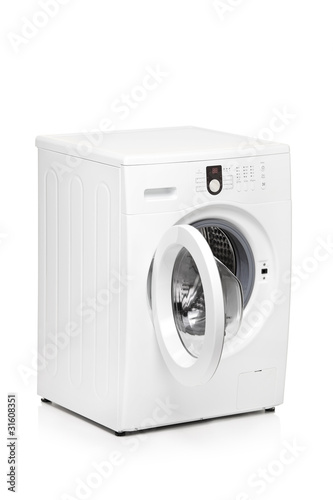 Photo: A view of a washing machine A view of a washing machine