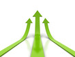 Green arrows Green arrows
