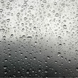 Water drops on steel