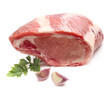 raw chop of meat