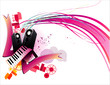 vector music illustration