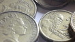Falling Australian Gold Coins