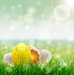 Beautiful Easter Background, Vector Illustrator.