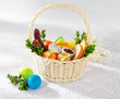 Easter basket with food 1