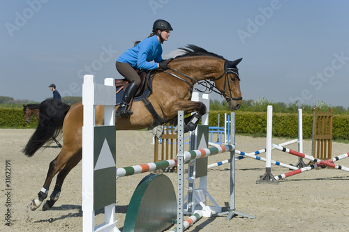 Photo: Springreiten Springreiten
