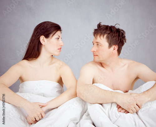 Photo: couple in bed couple in bed