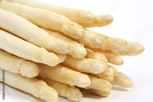 Photo: Asparagus on white Asparagus on white