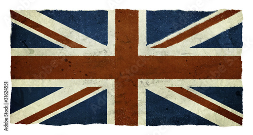 Photo: Distressed Union Jack Distressed Union Jack