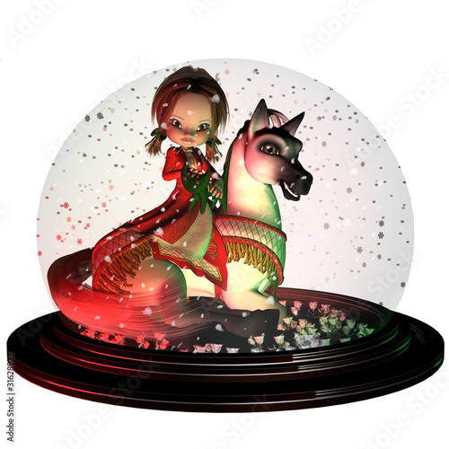 Illustration: Petunia Christmas Petunia Christmas