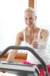 Frau im Fitness
