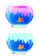 Aquarium. Vector illustration.