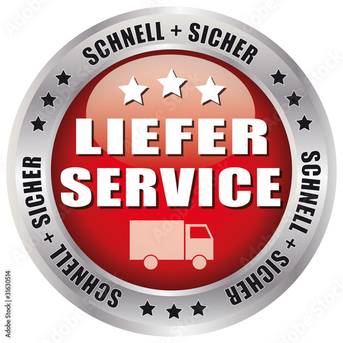 Vector: Lieferservice - schnell + sicher Lieferservice - schnell + sicher