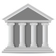 Bank icon, vector eps version 8