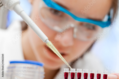 Photo: blood sample blood sample