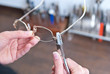 Brille richten