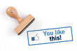 You like this
