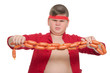 fat bad boy with sausage