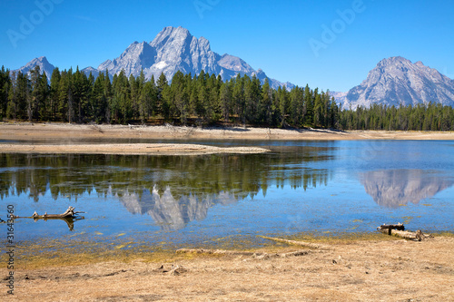 Photo: Tetons at Oxbow Bend Tetons at Oxbow Bend