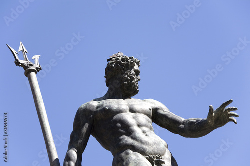 Photo: fountain of neptune in bologna fountain of neptune in bologna