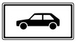 Zusatzzeichen Auto PKW Führerscheinklasse B