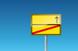 Verkehrszeichen Ortstafel