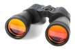 Photo: Optical spy equipment for searching on white background Optical spy equipment for searching on white background