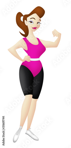 Illustration: Miss Fitness Miss Fitness