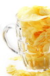 The toby jug filled with chips
