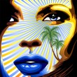 Ritratto Ragazza Esotica-Exotic Girl's Portrait-Vector