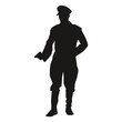 Vector: Shadow vector Silhouette cop soldier illustration stickers Shadow vector Silhouette cop soldier illustration stickers